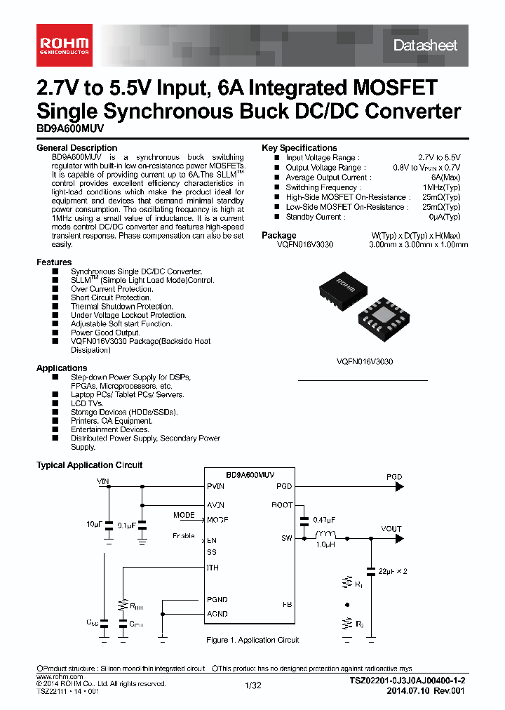 BD9A600MUV_8237766.PDF Datasheet