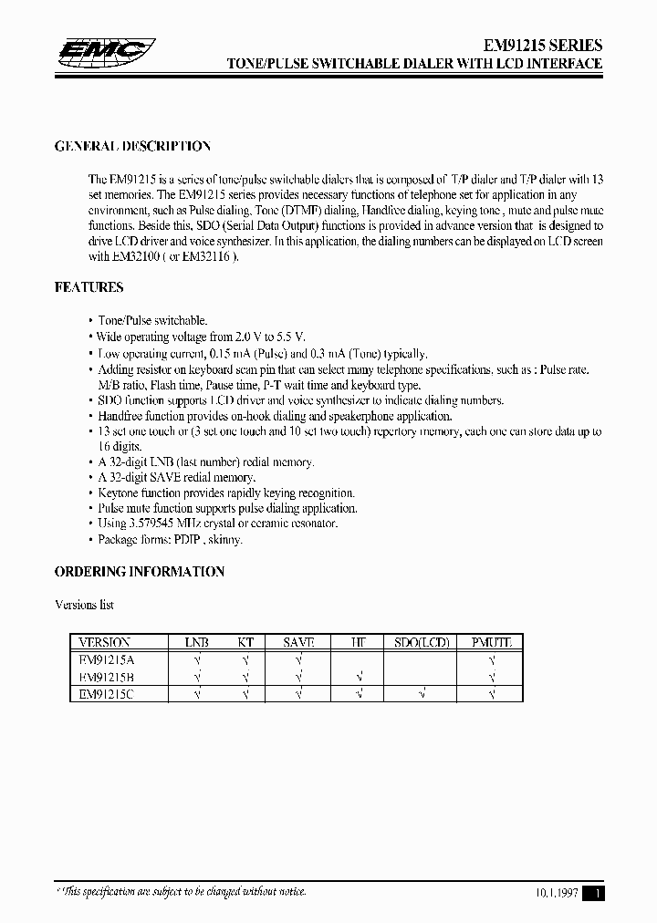 EM91215BP_8237796.PDF Datasheet