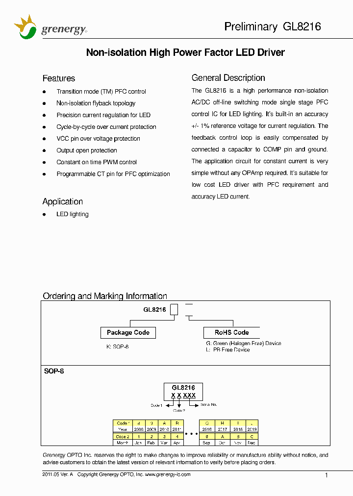 GL8216_7845847.PDF Datasheet