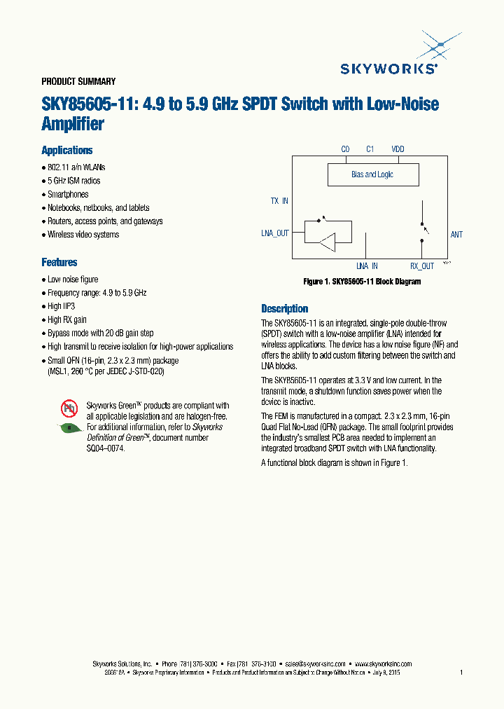 SKY85605-11_8240671.PDF Datasheet