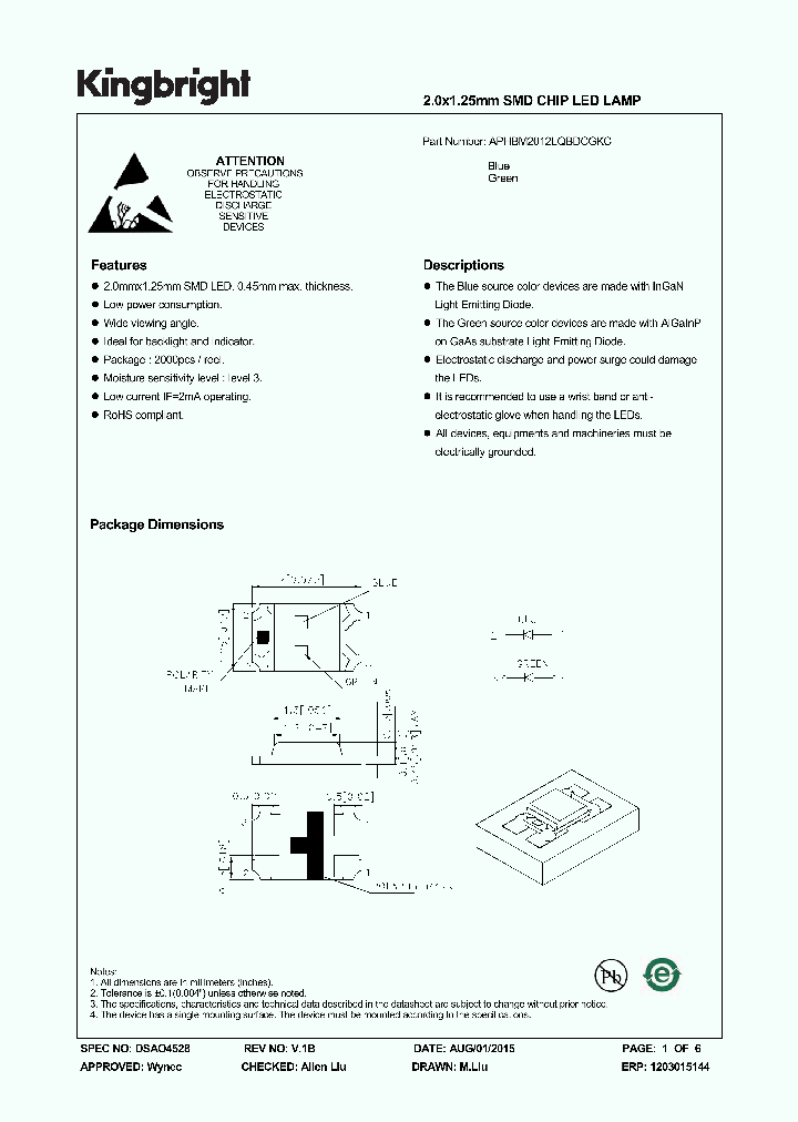 APHBM2012LQBDCGKC_8240767.PDF Datasheet