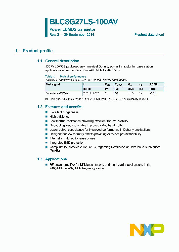 BLC8G27LS-100AV-15_8241119.PDF Datasheet