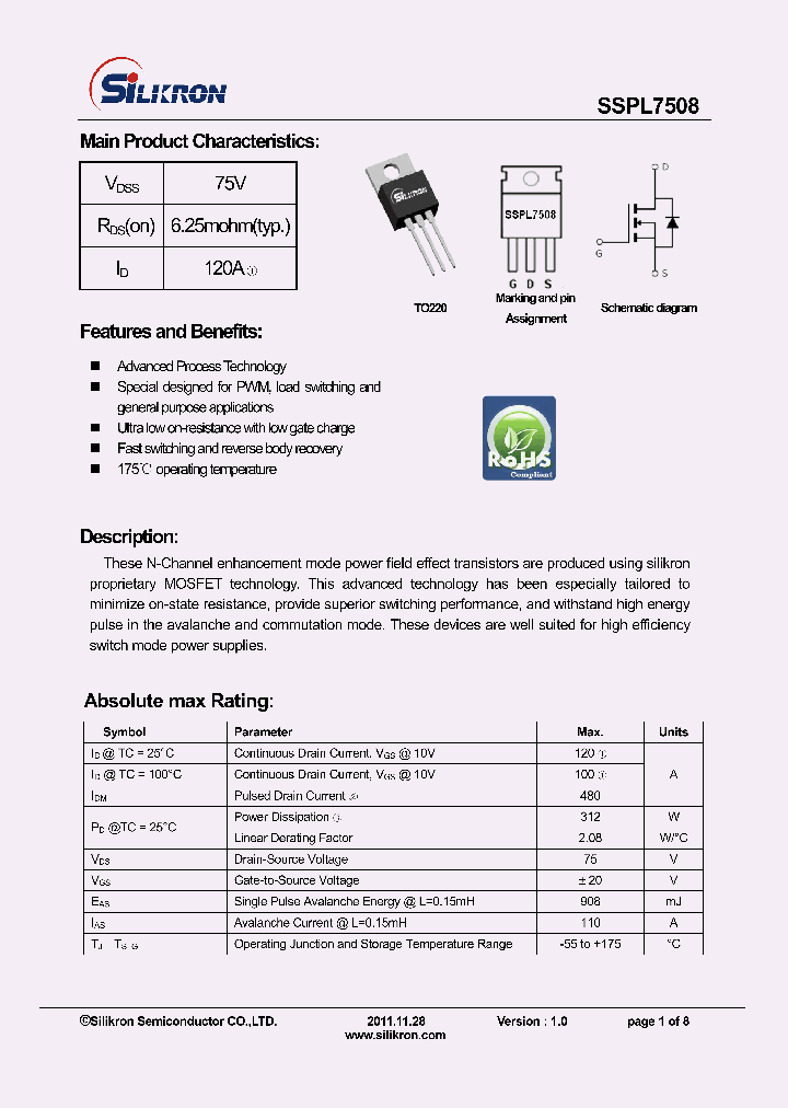 SSPL7508_8243670.PDF Datasheet