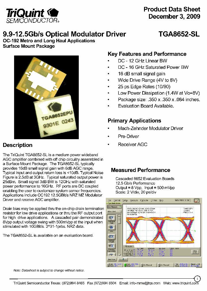 TGA8652-SL_8244100.PDF Datasheet