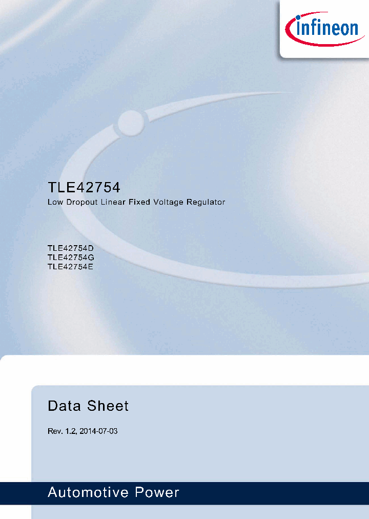 TLE42754E_8244223.PDF Datasheet
