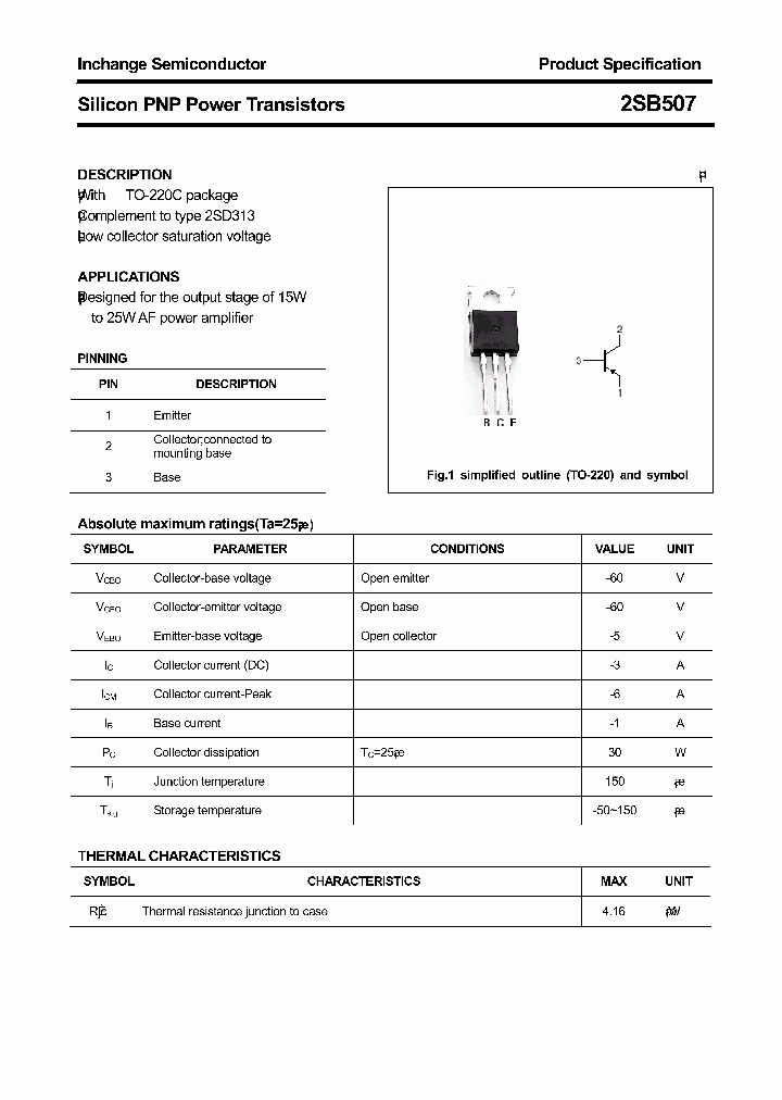 2SB507_8245149.PDF Datasheet