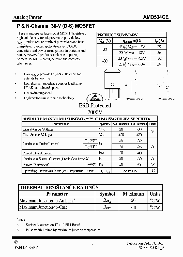 AMD534CE_8245276.PDF Datasheet