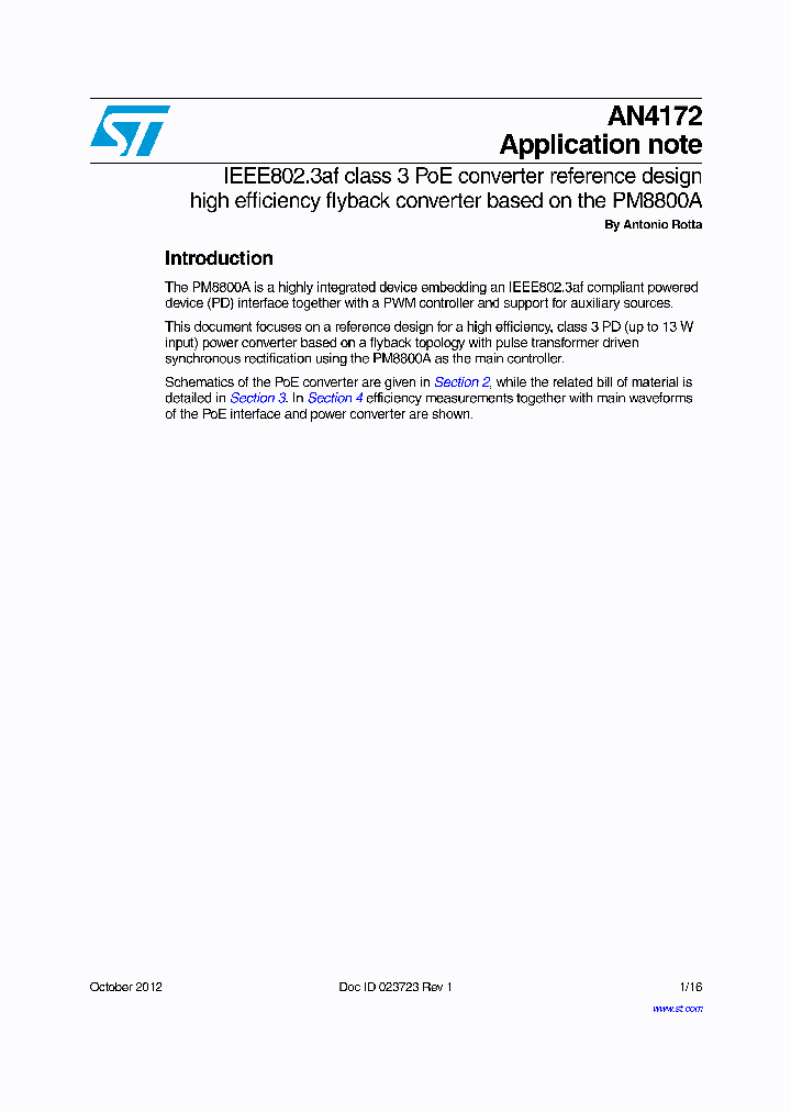 AN4172_8246349.PDF Datasheet