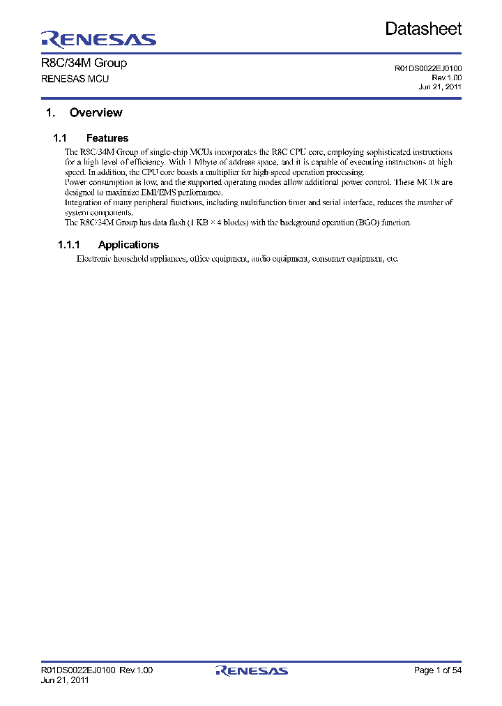 R5F21346MDFP_8246426.PDF Datasheet