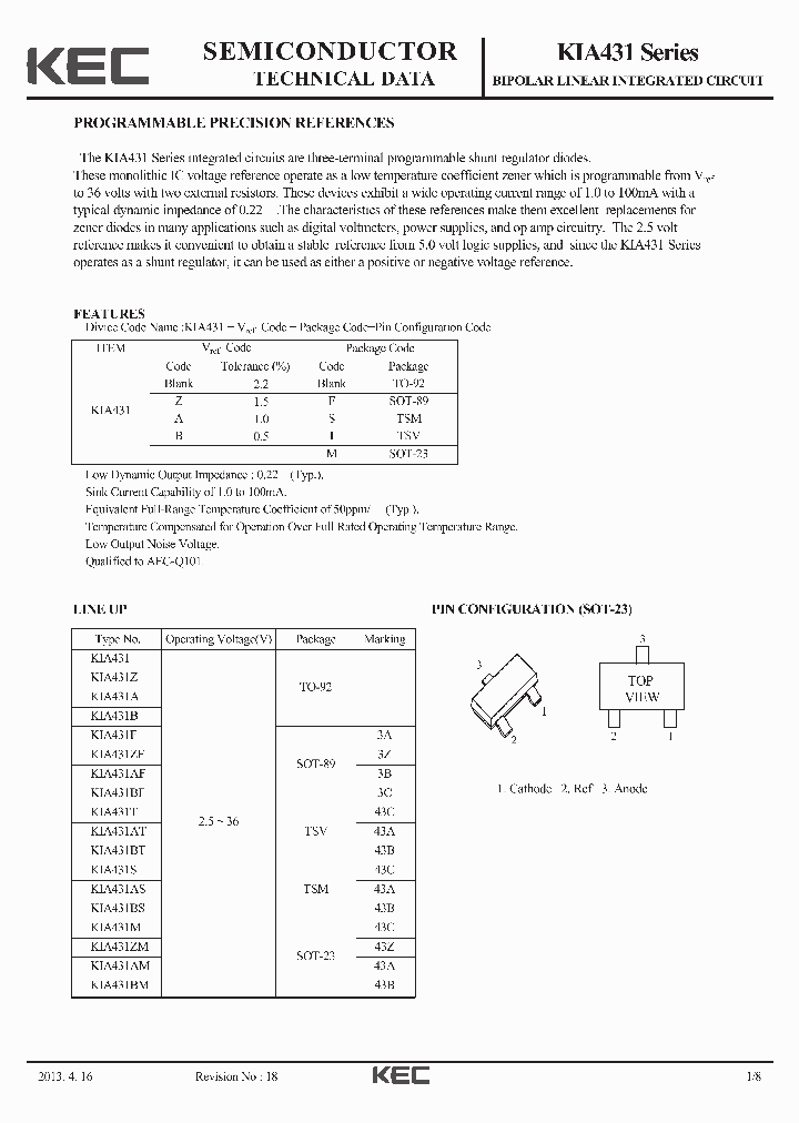 KIA431AS-15_8246902.PDF Datasheet