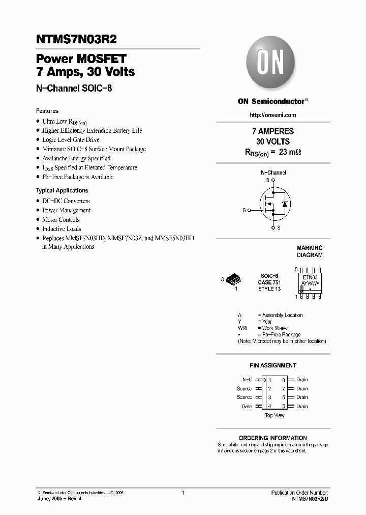 NTMS7N03R2G_8247657.PDF Datasheet