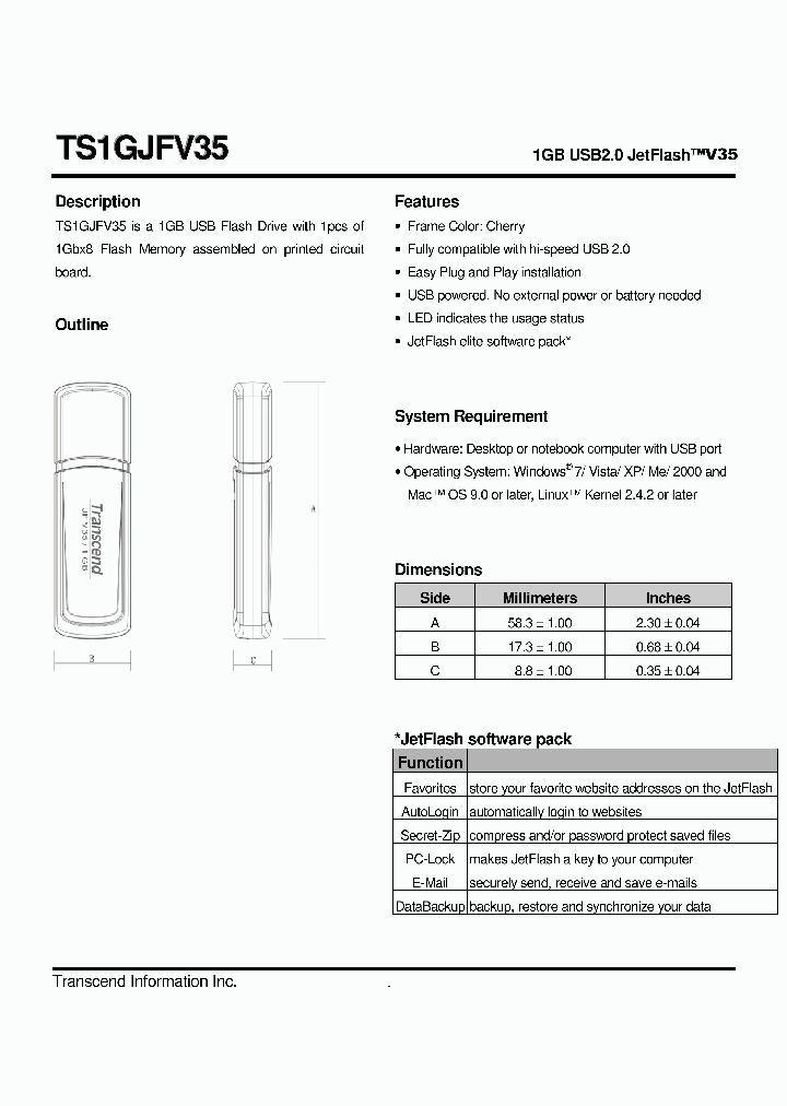 TS1GJFV35_8248218.PDF Datasheet