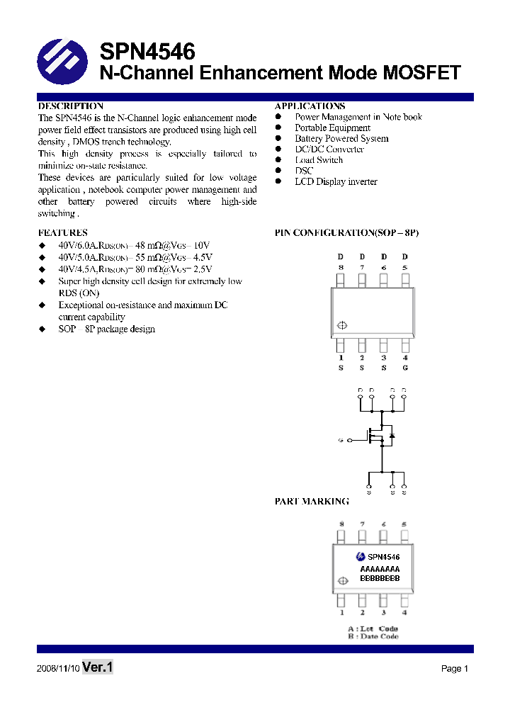 SPN4546-10_8248946.PDF Datasheet