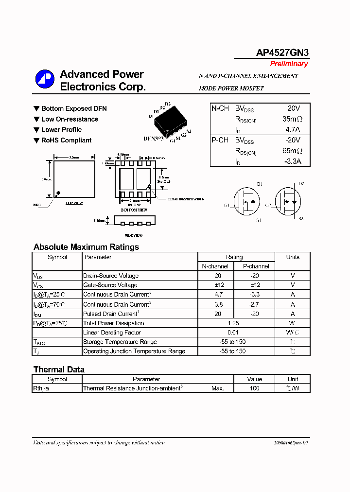 AP4527GN3_8250936.PDF Datasheet