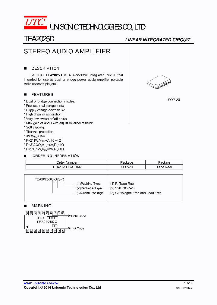 TEA2025D-15_8251344.PDF Datasheet