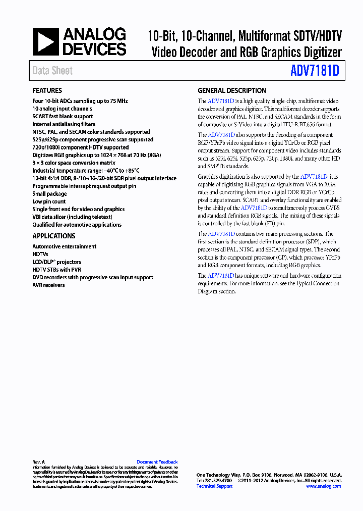 ADV7181D_8251700.PDF Datasheet