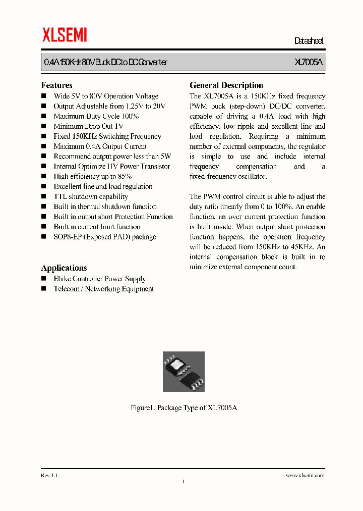 XL7005A_8252887.PDF Datasheet