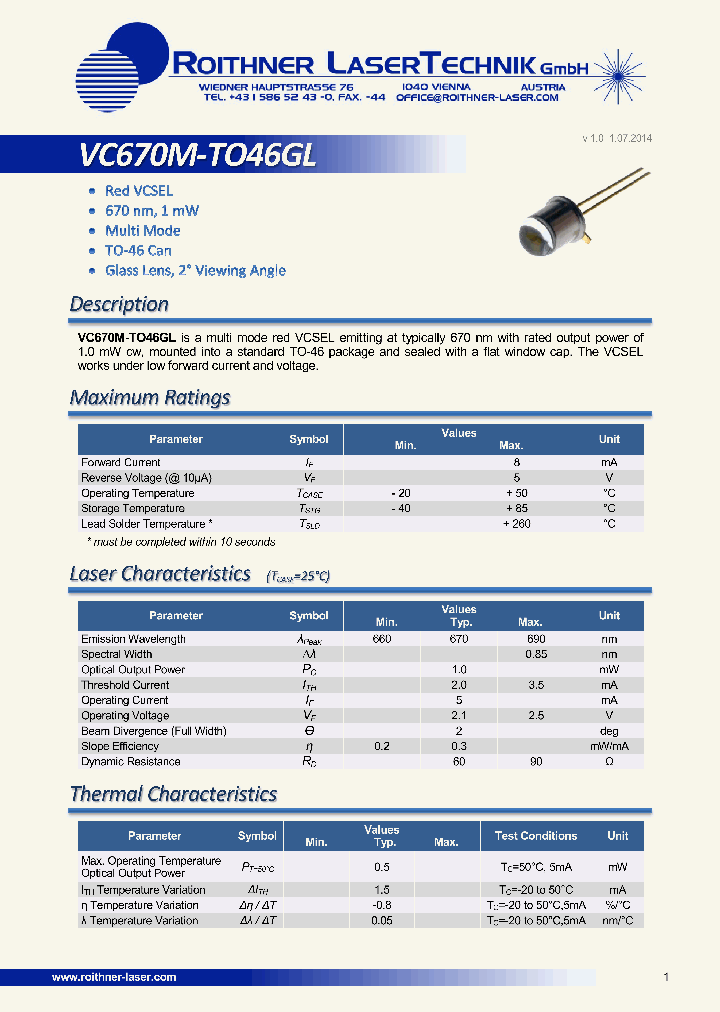 VC670M-TO46GL_8253320.PDF Datasheet
