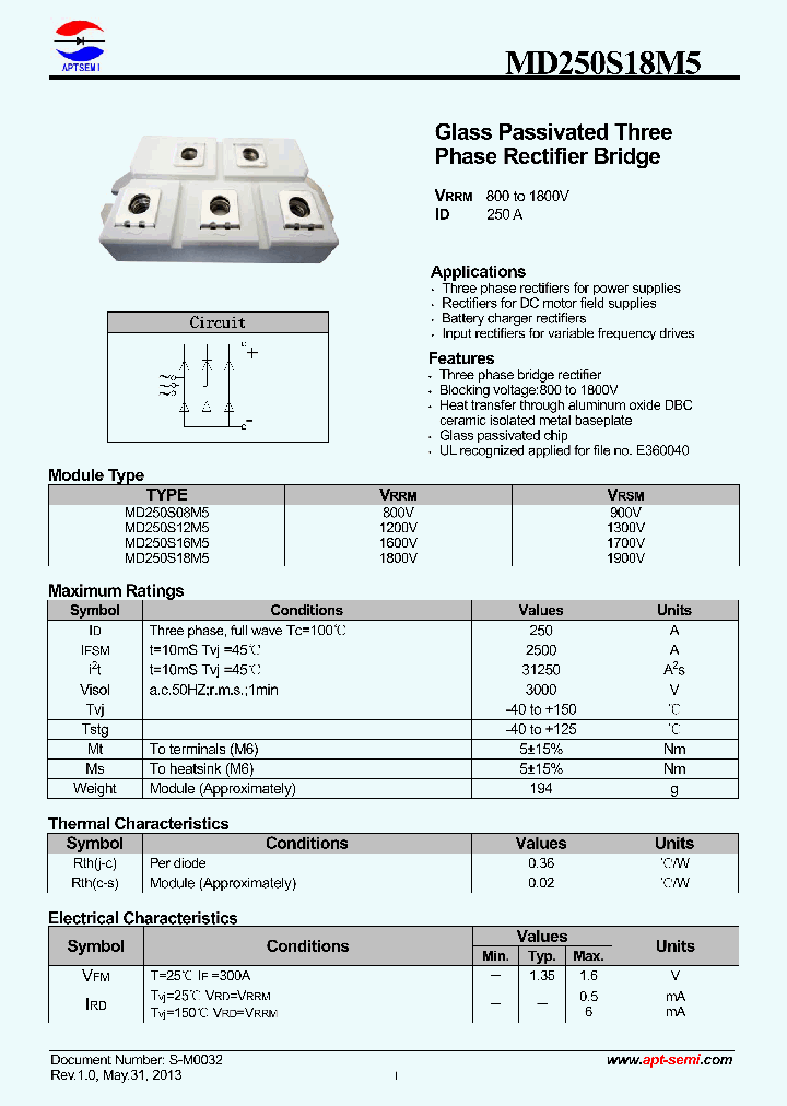 MD250S16M5_8253883.PDF Datasheet