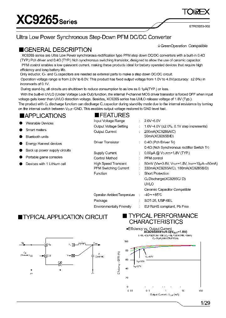 XC9265_8254025.PDF Datasheet