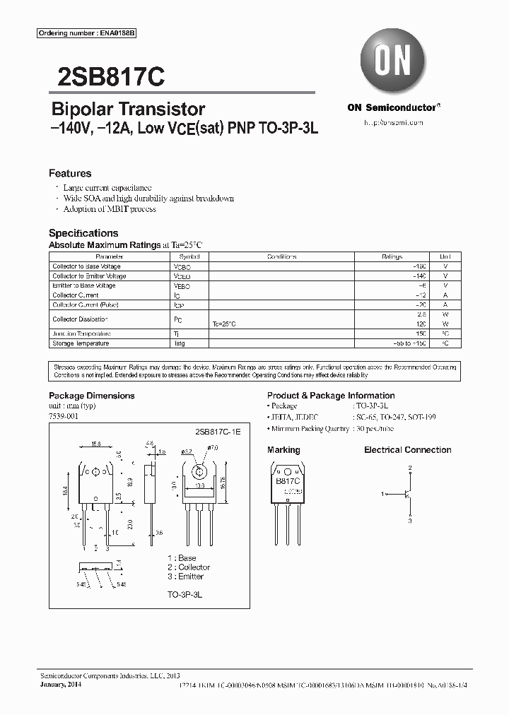 2SB817C-1E_8255105.PDF Datasheet