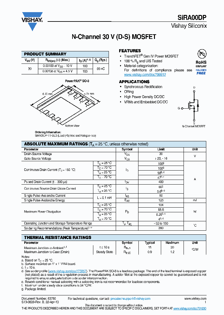 SIRA00DP-15_8255446.PDF Datasheet
