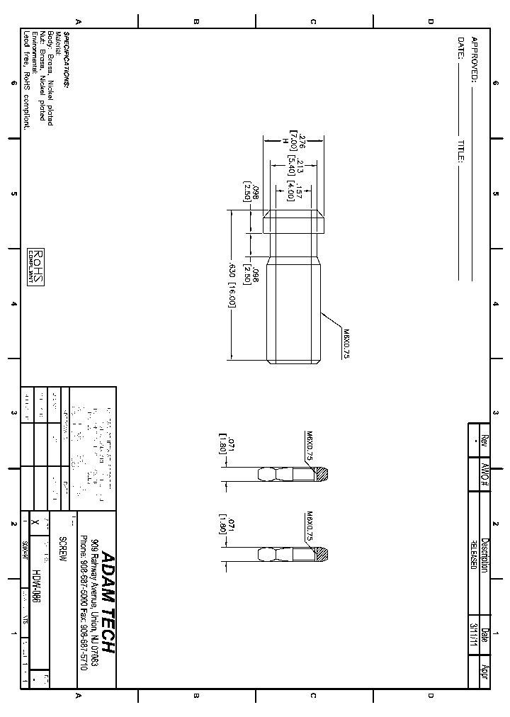 HDW-086_8255527.PDF Datasheet
