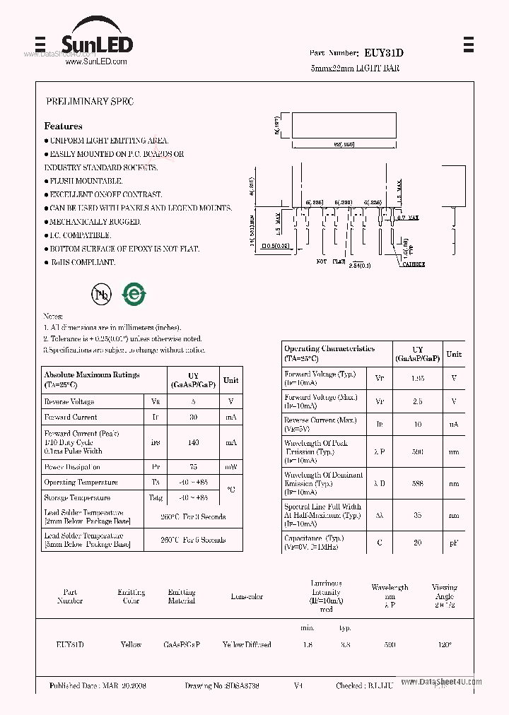 EUY31D_7857135.PDF Datasheet