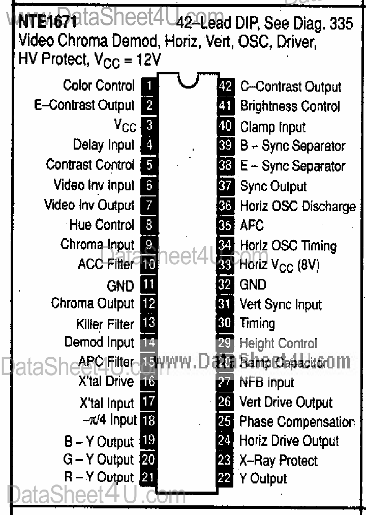 NTE1671_7858020.PDF Datasheet