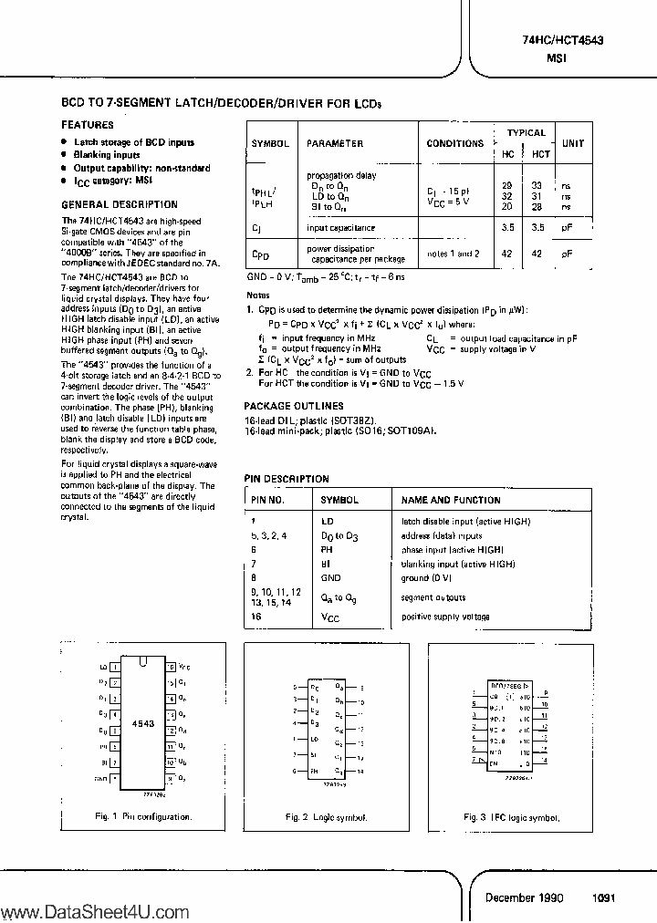 PC74HC4543_7858376.PDF Datasheet