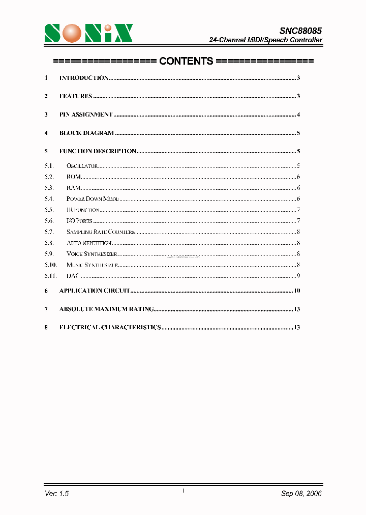 SNC88085_7859639.PDF Datasheet