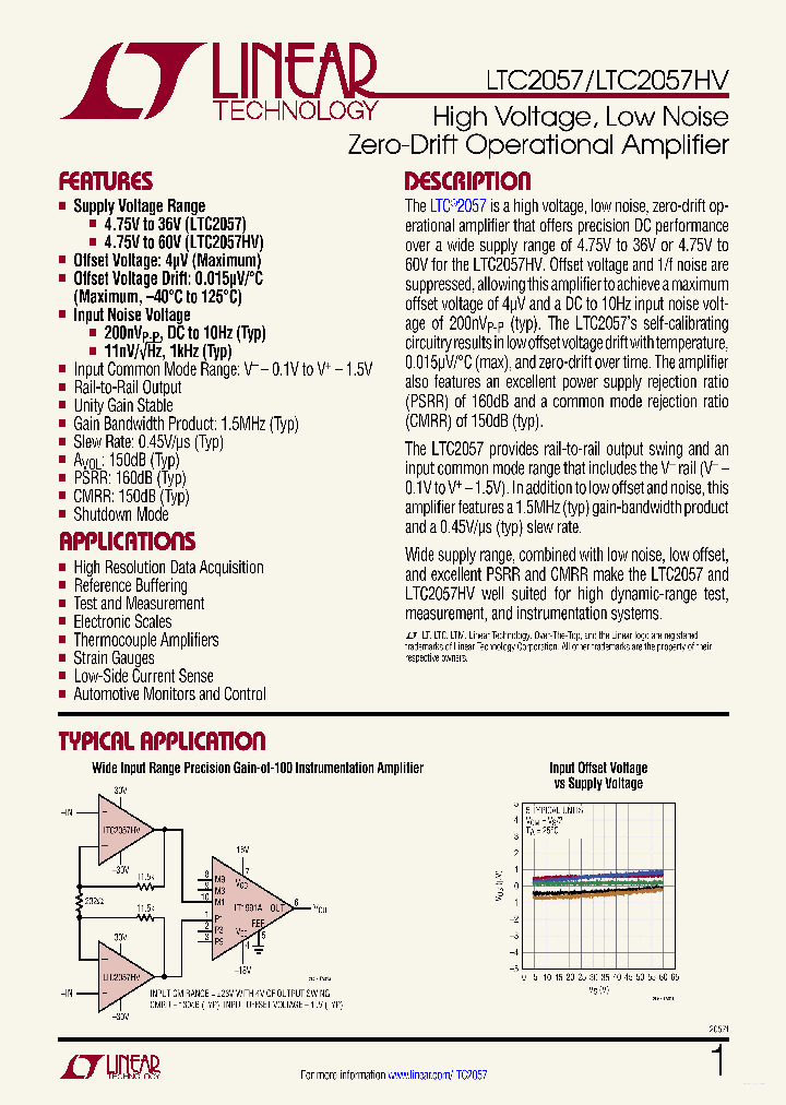 LTC2057HV_7861326.PDF Datasheet