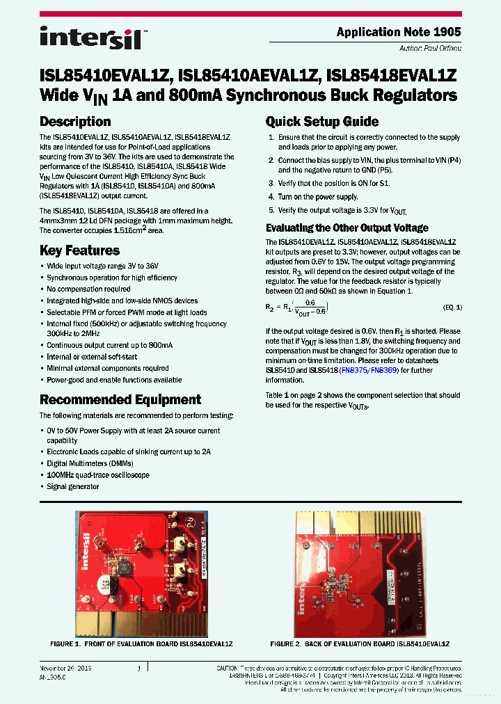 ISL85418EVAL1Z_7864037.PDF Datasheet