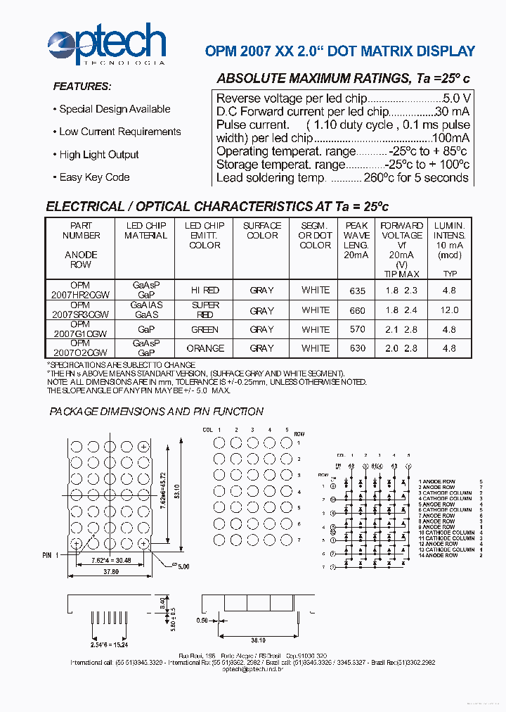 OPM2007_7864735.PDF Datasheet