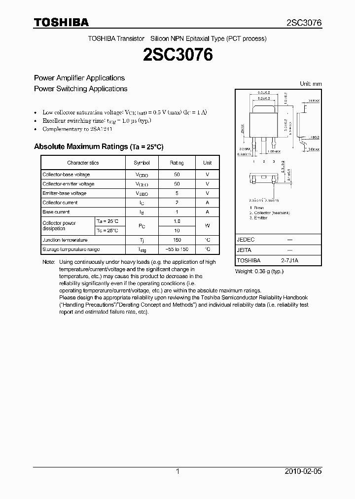 2SC3076_7863782.PDF Datasheet
