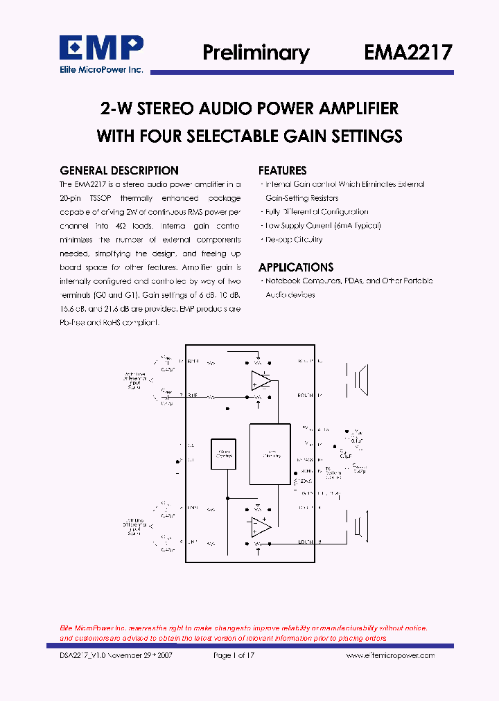 EMA2217_7866377.PDF Datasheet