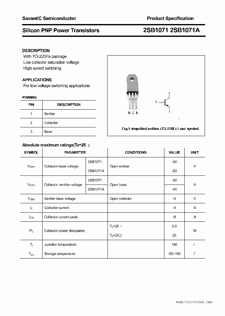 2SB1071A_7868962.PDF Datasheet