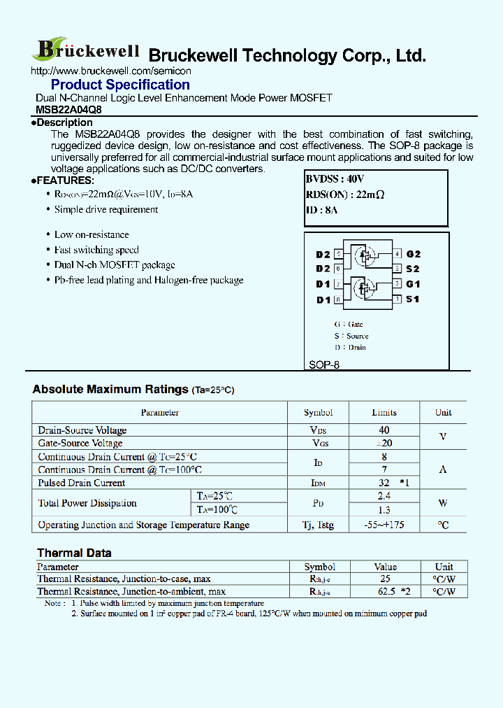 MSB22A04Q8_8258119.PDF Datasheet