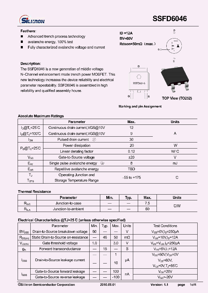 SSFD6046_8268564.PDF Datasheet