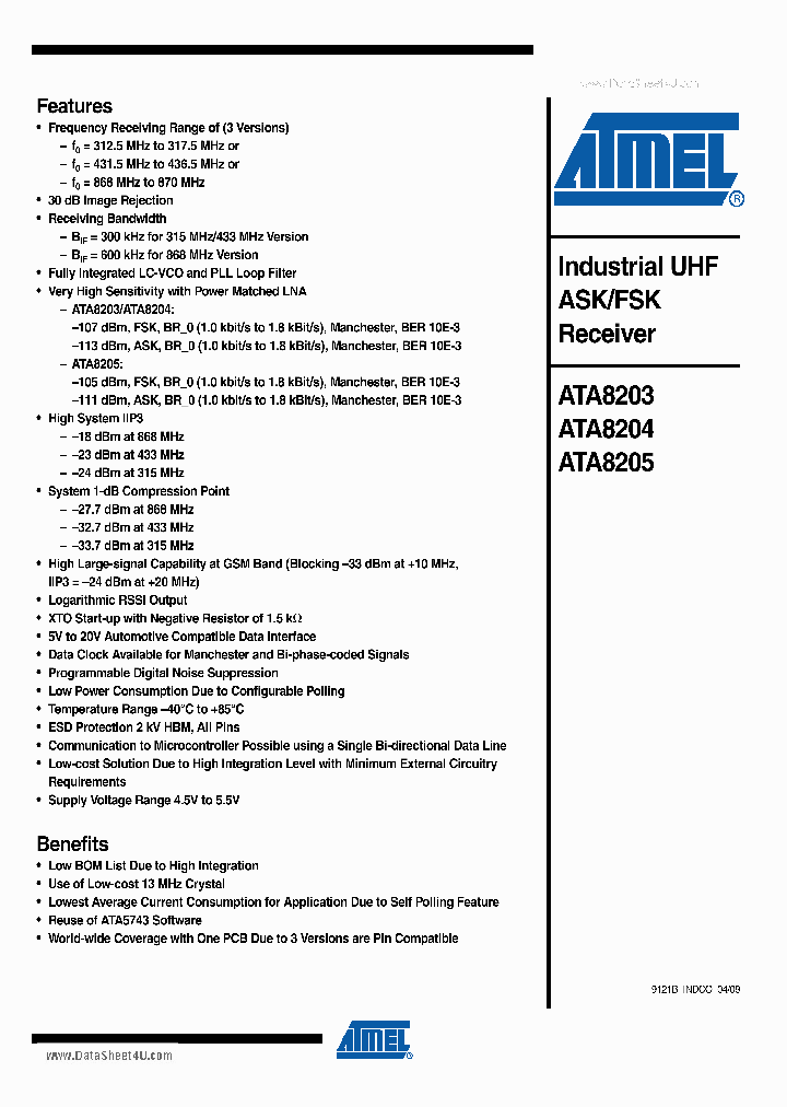 ATA8205_7877217.PDF Datasheet