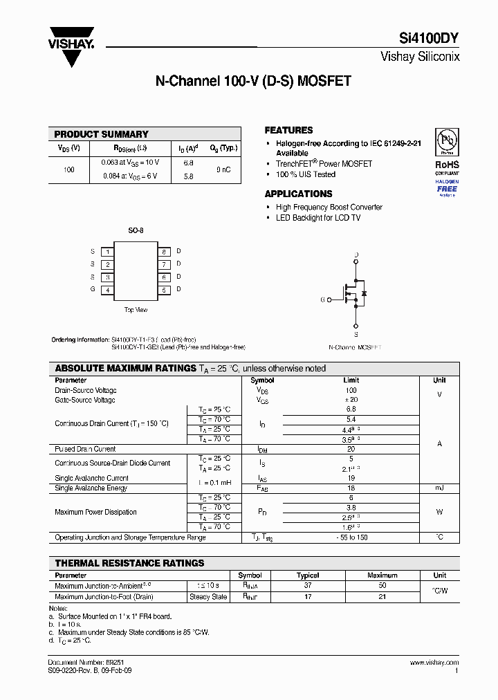 SI4100DY_8281498.PDF Datasheet