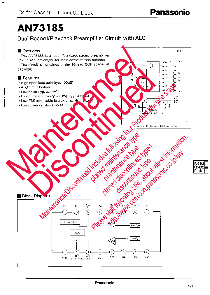 AN7318S_8281831.PDF Datasheet
