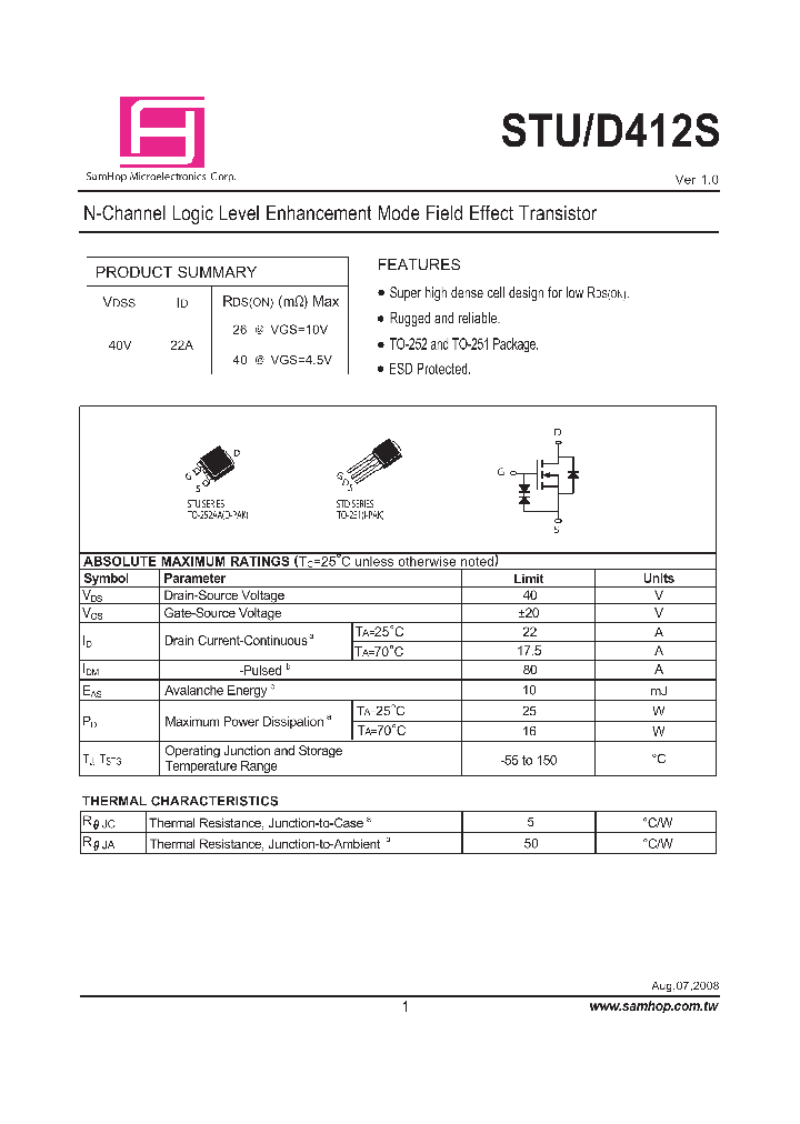 STUD412S_8281934.PDF Datasheet