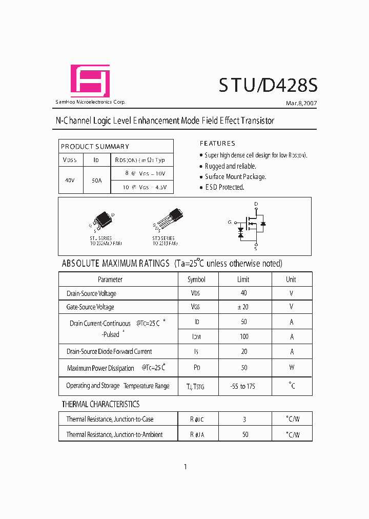 STUD428S_8281941.PDF Datasheet