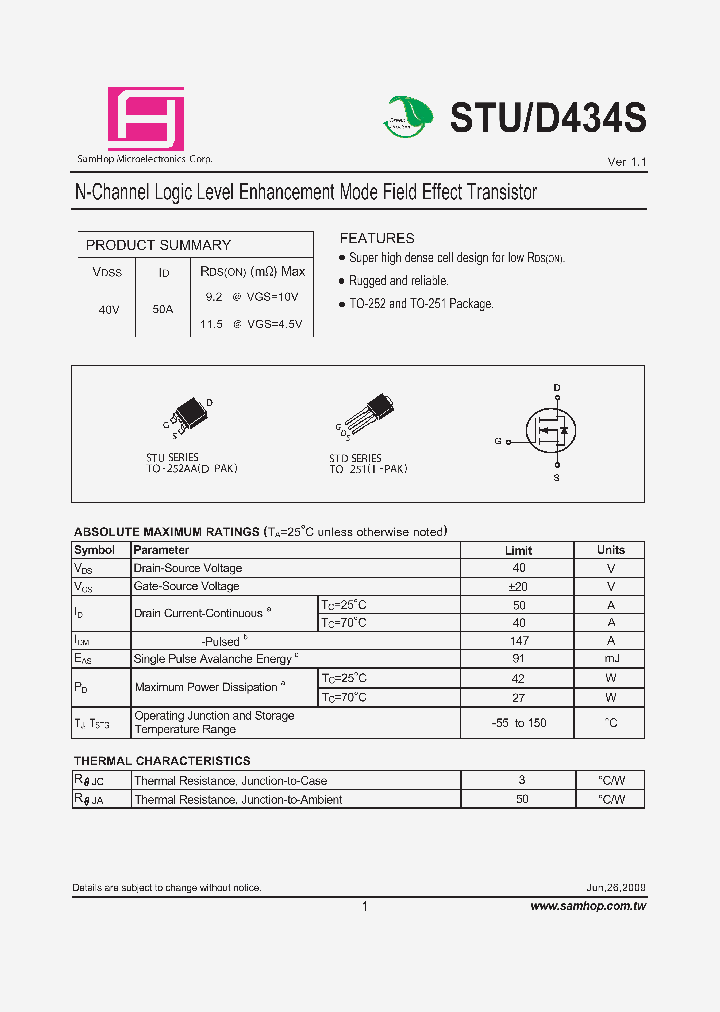 STUD434S_8281944.PDF Datasheet