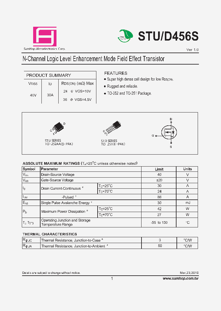 STUD456S_8281954.PDF Datasheet