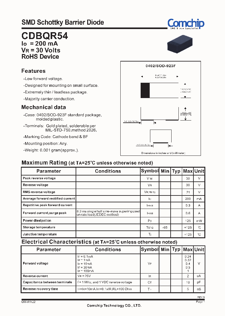 CDBQR54_8283011.PDF Datasheet