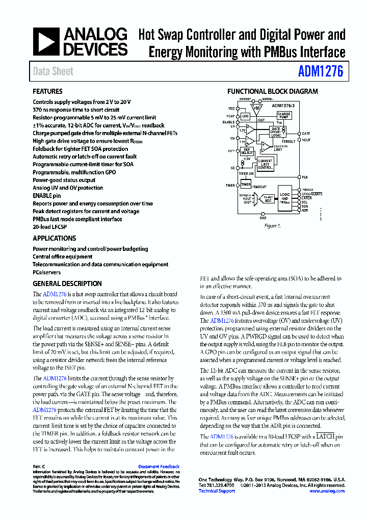 ADM1276_8283031.PDF Datasheet