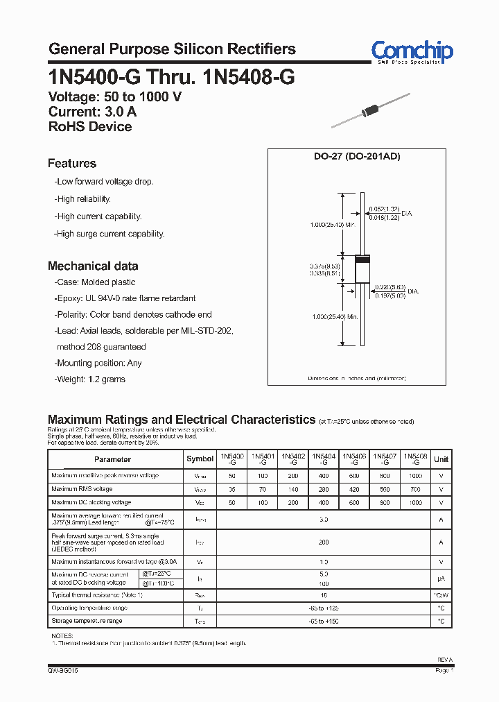 1N5402-G_8282913.PDF Datasheet