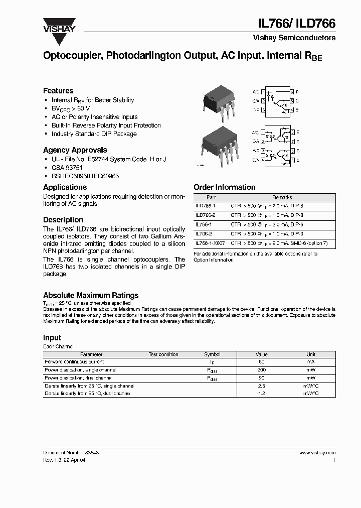 ILD766_8282929.PDF Datasheet